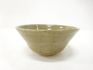作家物　灰釉　茶碗